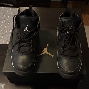 Jordan Black and White Men's Sneakers